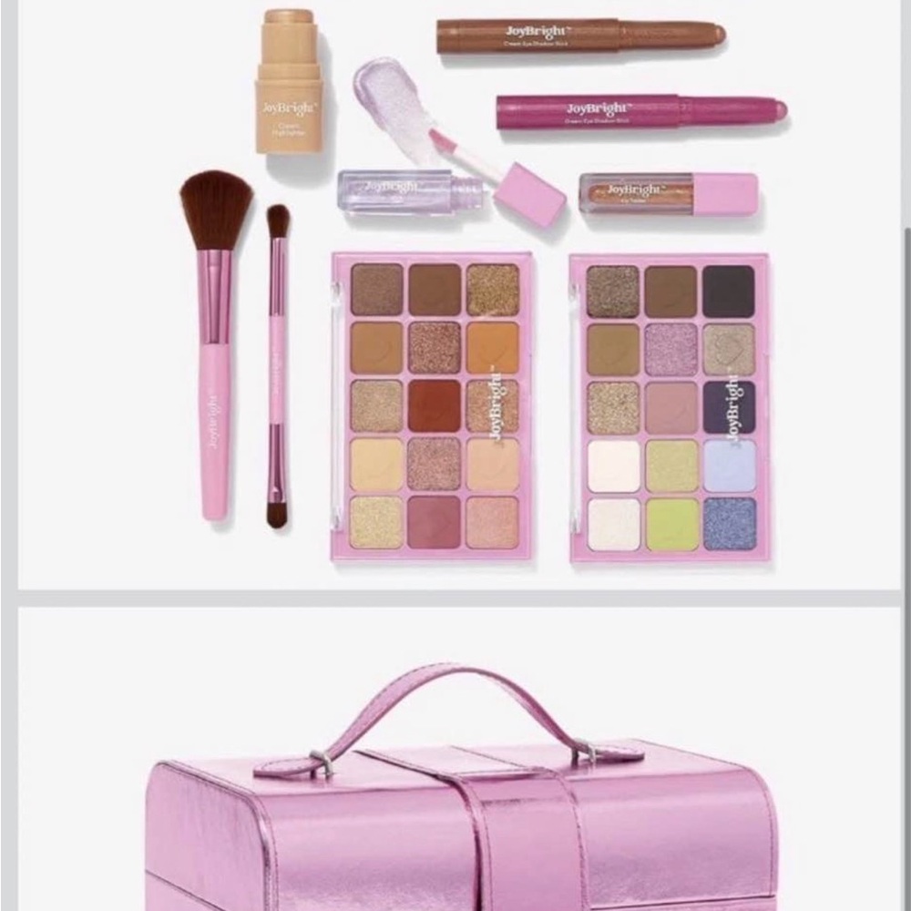 Makeup Set with Pink and Purple Shades